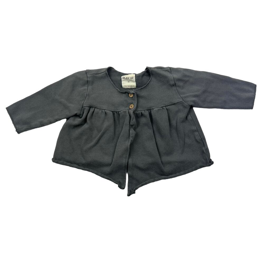 Play Up Charcoal Cardigan